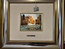 michele cascella Serigrafia Su Lastra D’argento.  ( Wenk) Con Certificato