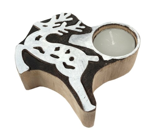 Handmade cervo forma legno - handmade,