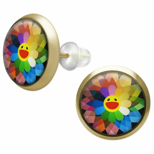 Paio orecchini cabochon - 1,