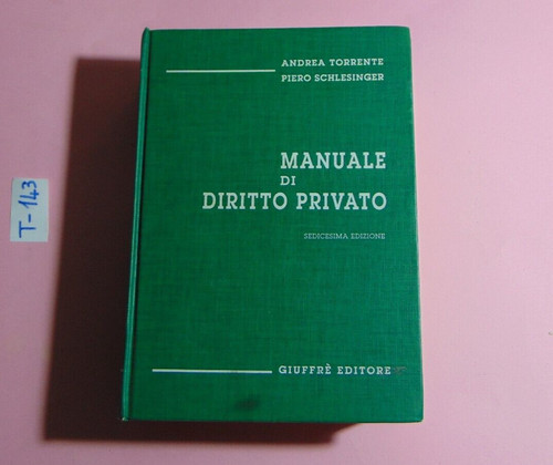 Torrente schlesinger manuale - schlesinger,