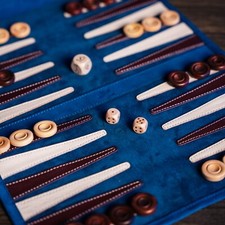 Set Backgammon Roll up in
