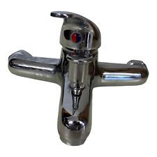 RUBINETTO MISCELATORE PER VASCA DA BAGNO in METALLO CROMATO con INNESCO DOCCINO