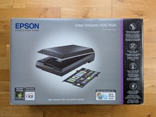 Epson Perfection V550 scanner fotografico scanner pellicola piano - in scatola ottime condizioni