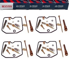 4x Kit Riparazione Carburatore Keyster per Kawasaki GPZ 900 R Ninja Anti Dive 1984-85
