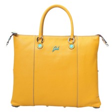 Borsa A Mano Gabs G3 Plus L Basic Trasformabile Donna Pelle Giallo