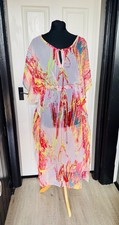 Maxi Caftano Float Multicolore