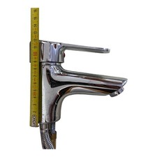 MISCELATORE RUBINETTO LAVABO LAVANDINO bidet BAGNO CROMATO CN FLESSIBILI INCLUSI