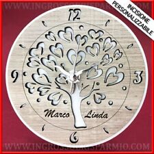 OROLOGIO ARTIGIANALE IN LEGNO