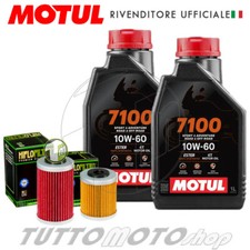 Tagliando KTM Duke 690-690 R 2014 2015 2016 / Kit Olio Motul 7100 + Filtri