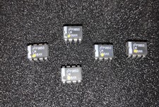 5 pezzi/pcs LM308AN -NATIONAL SEMICONDUCTOR DIP8 amplificatore operativo, punti di prova