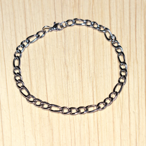 Bracciale acciaio inox 20cm - bracciale,