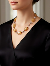 🩷COLLANA Vetro Murano