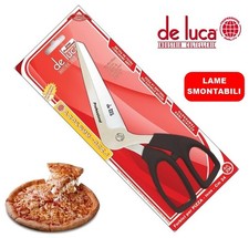 FORBICE TAGLIA PIZZA CM 24 SMONTABILE CON LAME IN ACCIAIO INOX " DE LUCA"
