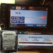 2007-2010 Mygig REW 2025 mappe di navigazione su HDD da 80 GB