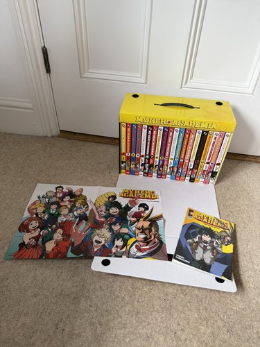 Hero academia manga - manga, box