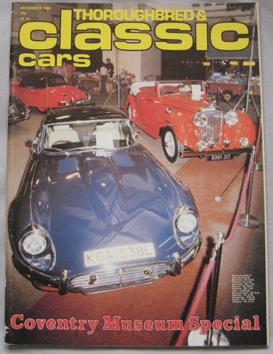 Classic cars magazine - cars, december