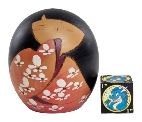 Bambola kokeshi creativa - creativa, a