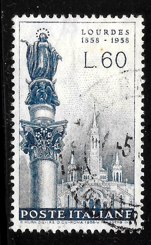 Italia 1958 statua - -,