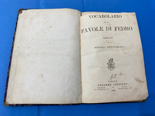 Vocabolario per favole di - per, le