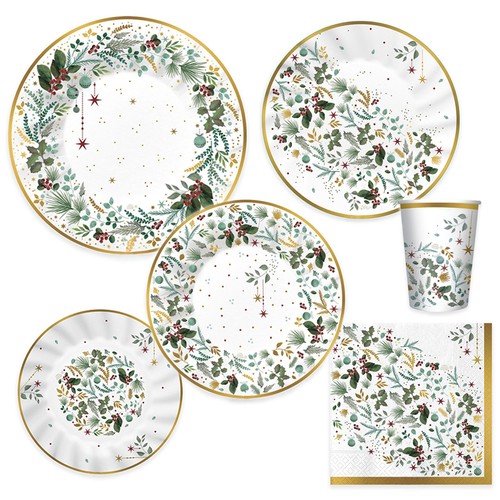 Coordinato tavola natale white - natale,