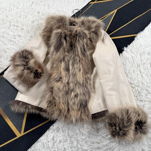 Balmain cappotto pelle - , di