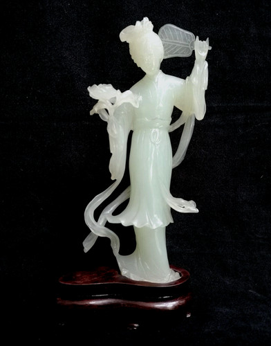 Antica scultura geisha - antica,