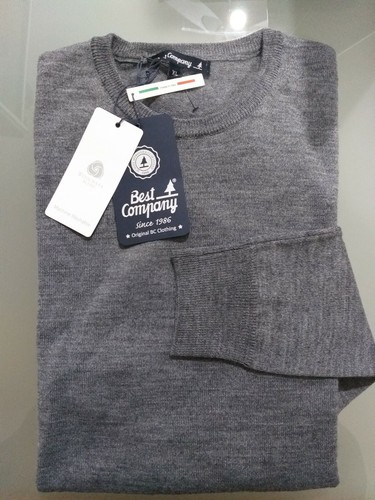 Best company maglione grigio - best,