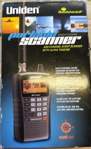 Scanner portatile uniden - scanner,