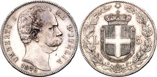 MONETA Italia 5 Lire 1879 R