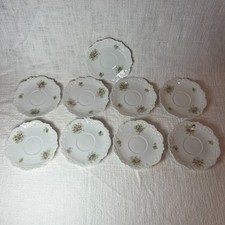 Set 9 piattini vintage Bassett