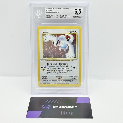 Carta pokemon lugia - carta,