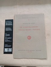 DEL GIUDICE Le corporazioni nella Roma Papale Istituto di Studi Romani 1941