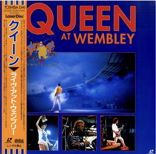 Laserdisc queen live - laserdisc,