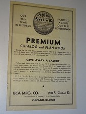 1936 Vintage UCA Mentho Salve
