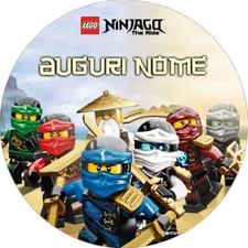 Cialda NINJAGO LEGO con NOME