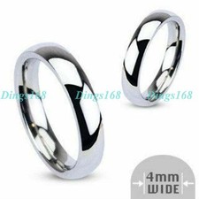 Fede nuziale liscia 4 mm