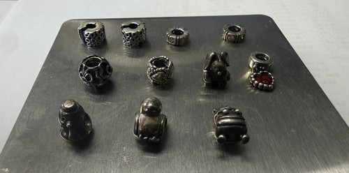 Sterling silver pandora - (11),