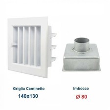 Bocchetta Aria cm14x13 Bianca