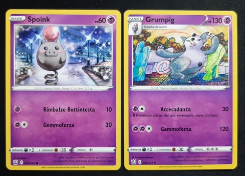 Spoink grumpig 056 - 056/163, carta