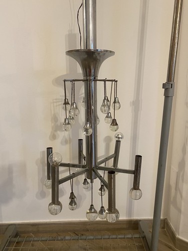 Lampadario vintage gaetano - lampadario,