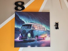 Quadri moderno aurora boreale Quadro stampa su tela canvas arredo Casa natura