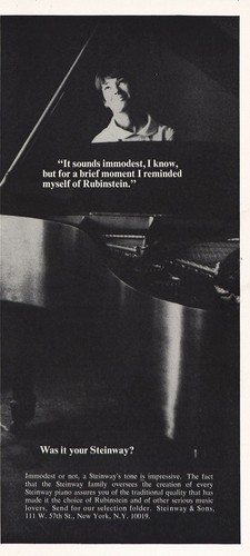 Pianoforte steinway 1966 - pianoforte,