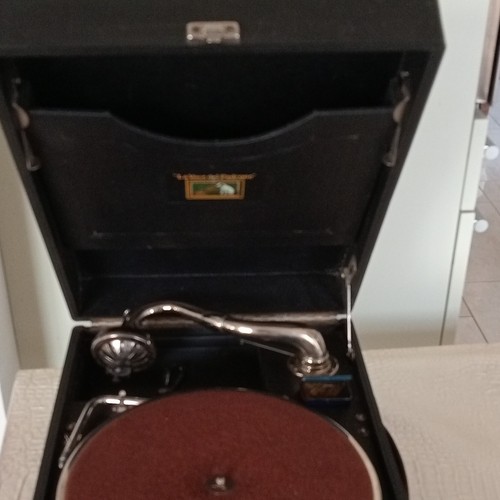 Grammofono portatile - , a