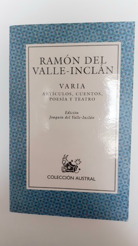 Libro varia artículos - "varia.,
