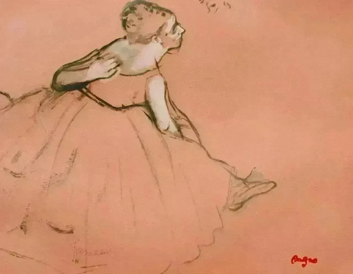Edgar degas classe danza - edgar, di