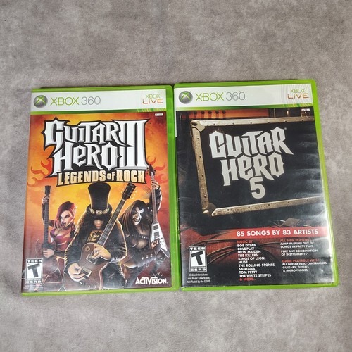 Guitar hero xbox 360 - e,