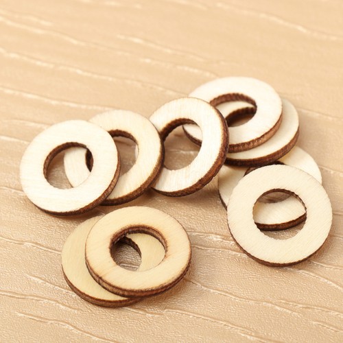 Pcs dischi legno cerchi in - 50,