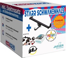 Gancio di traino GDW per Skoda Karoq dal 17 rigido + 7 poli JAEGER STANDARD ES SPEZ