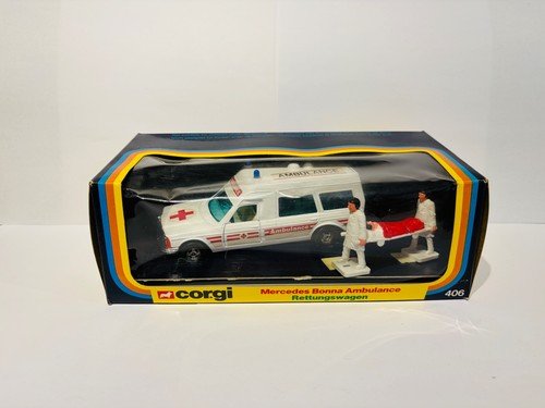 Ambulanza corgi 406 mercedes - corgi,