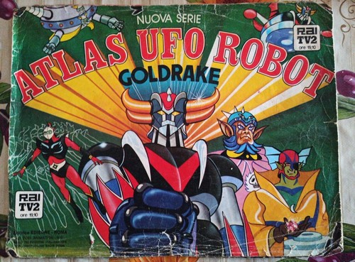 Album atlas ufo robot goldrake - album,